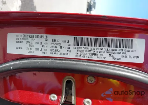 2014 Ram 1500 Express из США, поврежденный, VIN 1C6RR7FT9ES379588